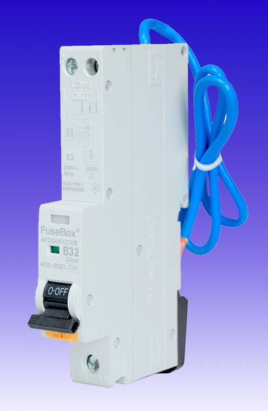 32A 30mA DP AFDD/RCBO B Curve (Type A) 6KA (1 Module)